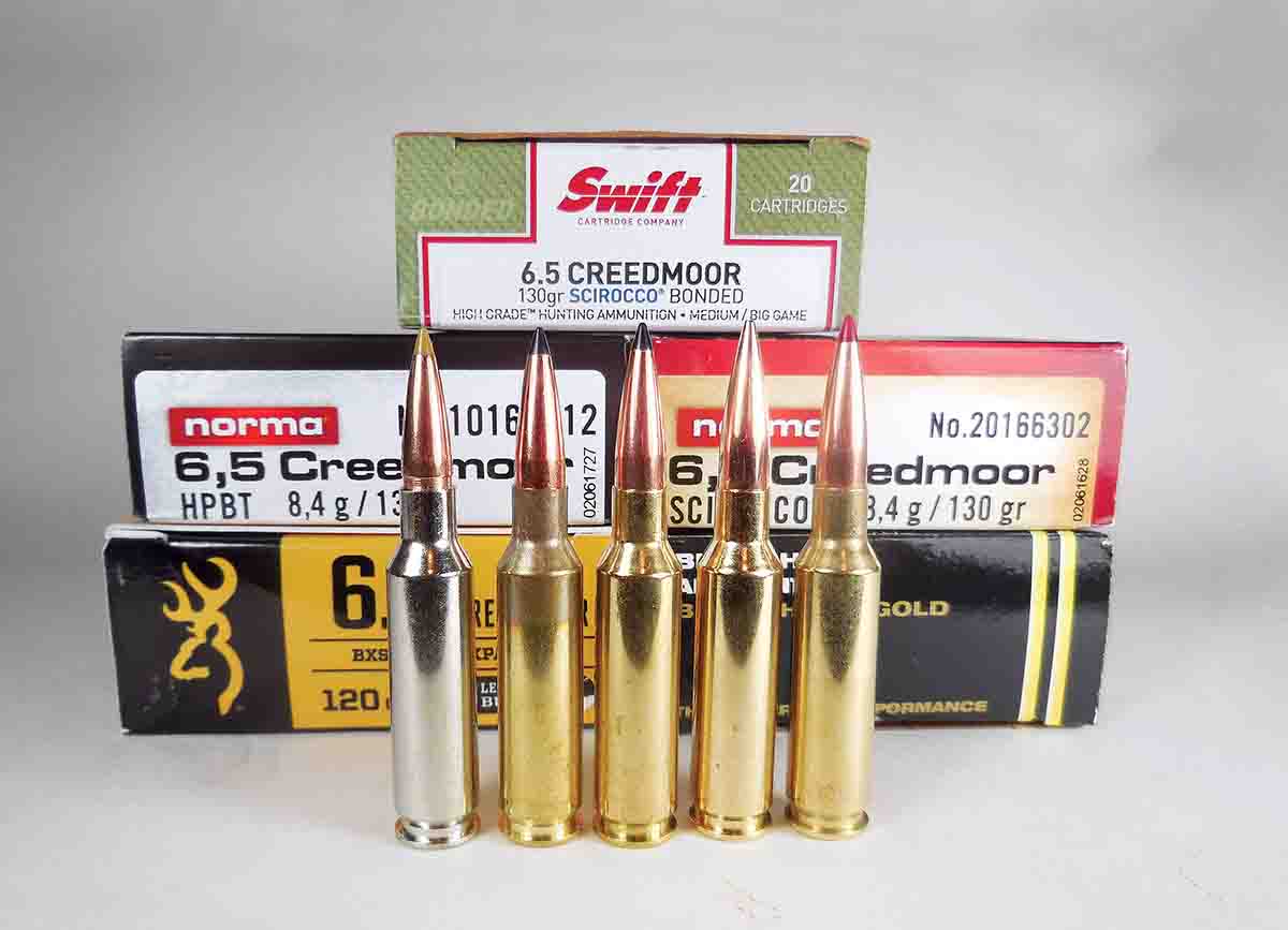 The 6.5 Creedmoor remains the trendy cartridge, and manufacturers keep making new loads for it.